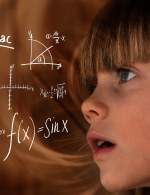 Kind mit Mathematikangst